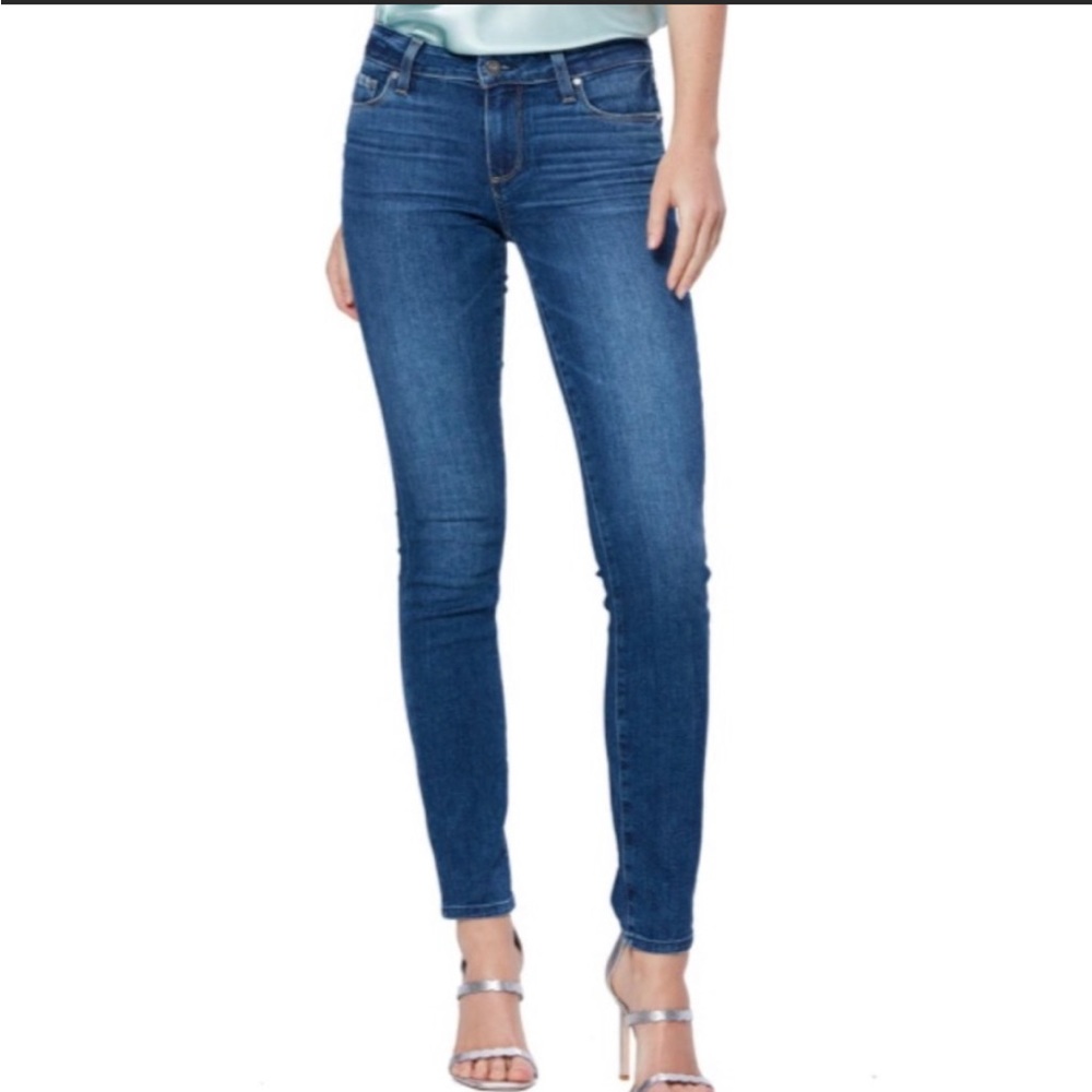 PAIGE Skyline Ankle Peg Stretch Skinny Jeans